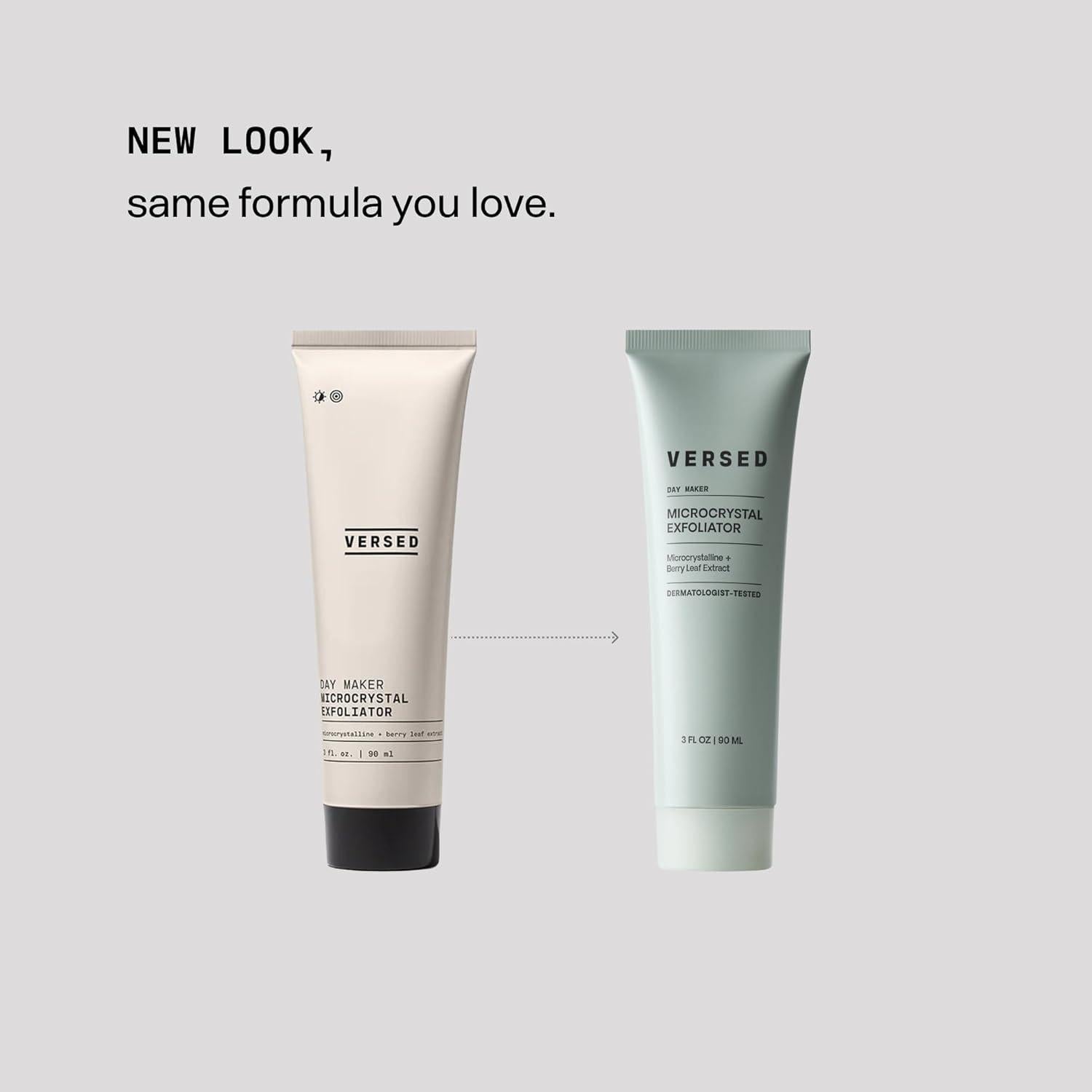 Limpiador Exfoliante Facial Cremoso VERSED 29.57 ml Vegano