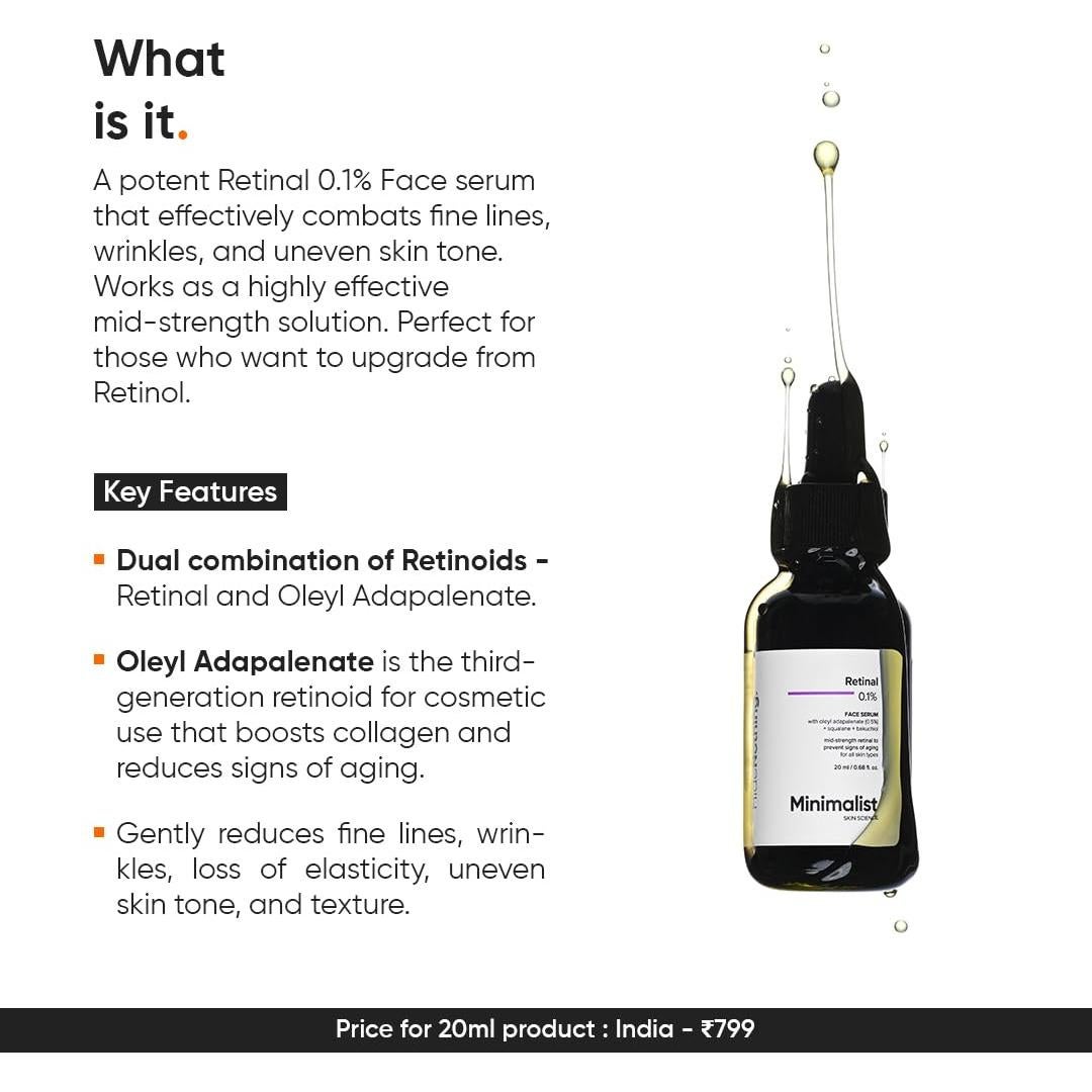 Sérum Retinal Uprising Science 20 ml - Antienvejecimiento