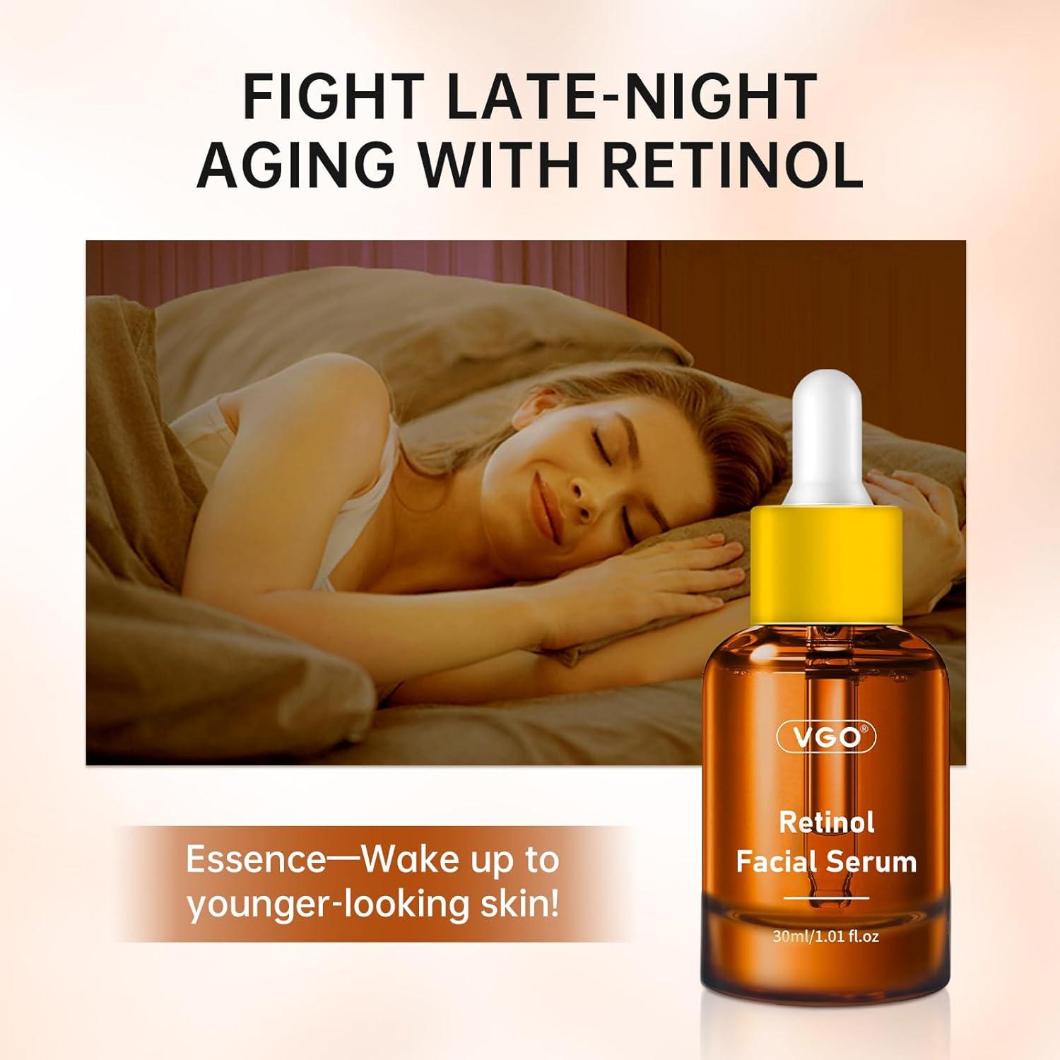 Suero de Retinol VGO 30 ml con Ácido Hialurónico y Niacinamida