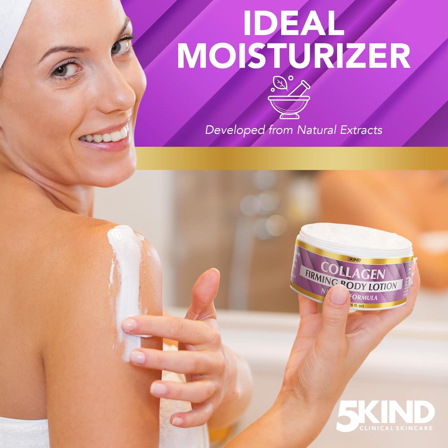 Crema de Colágeno 250g 5kind - Reafirmante para Piel Suelta