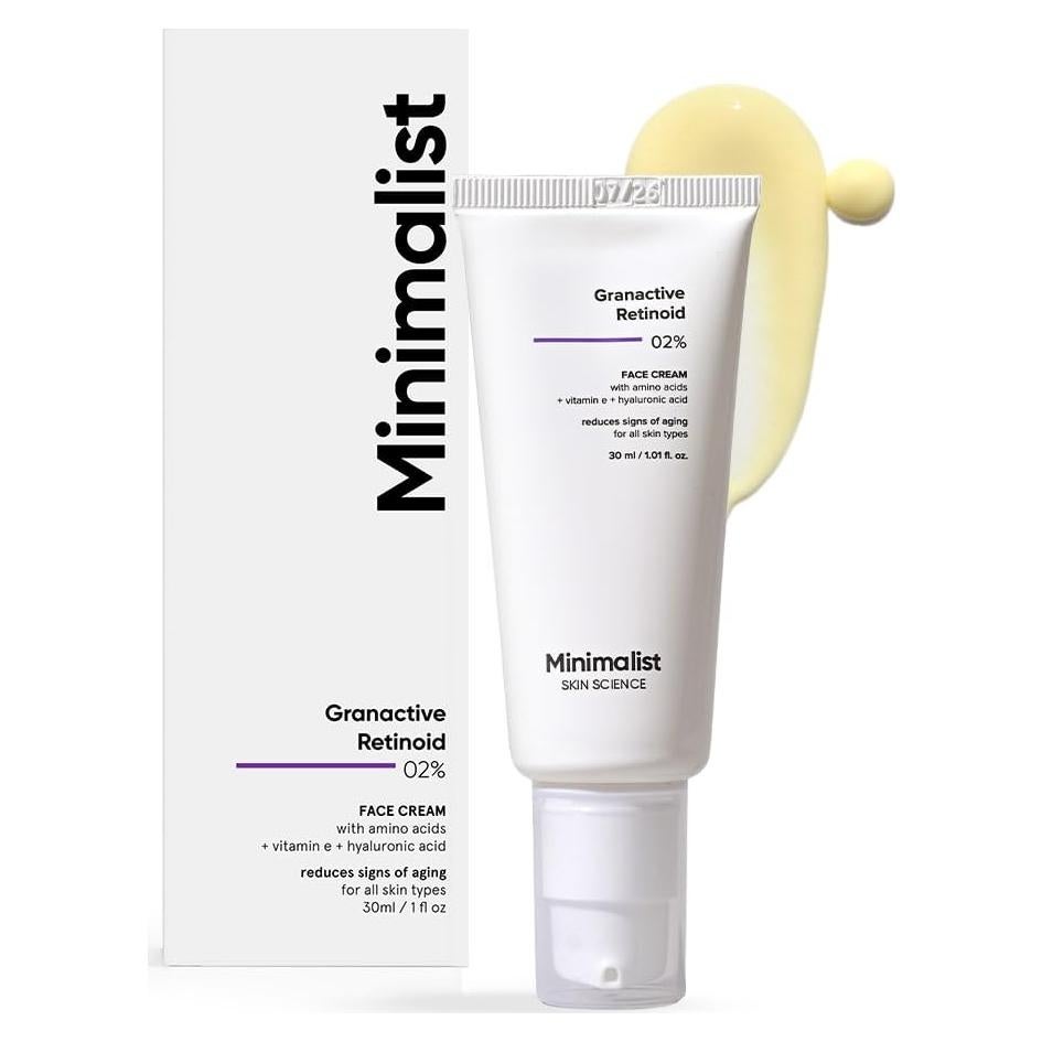 Crema Nocturna Anti Envejecimiento Minimalista 30 ml