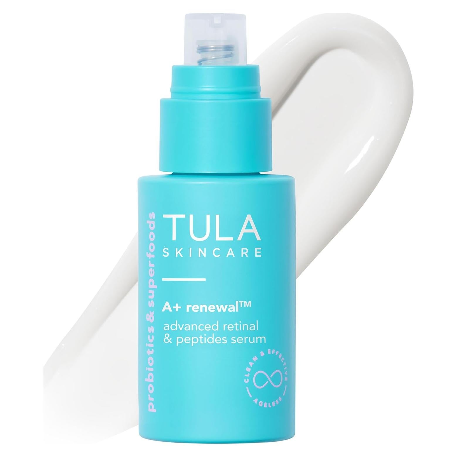 Sérum Nocturno Avanzado TULA Skin Care 30 ml - Retinal y Péptidos