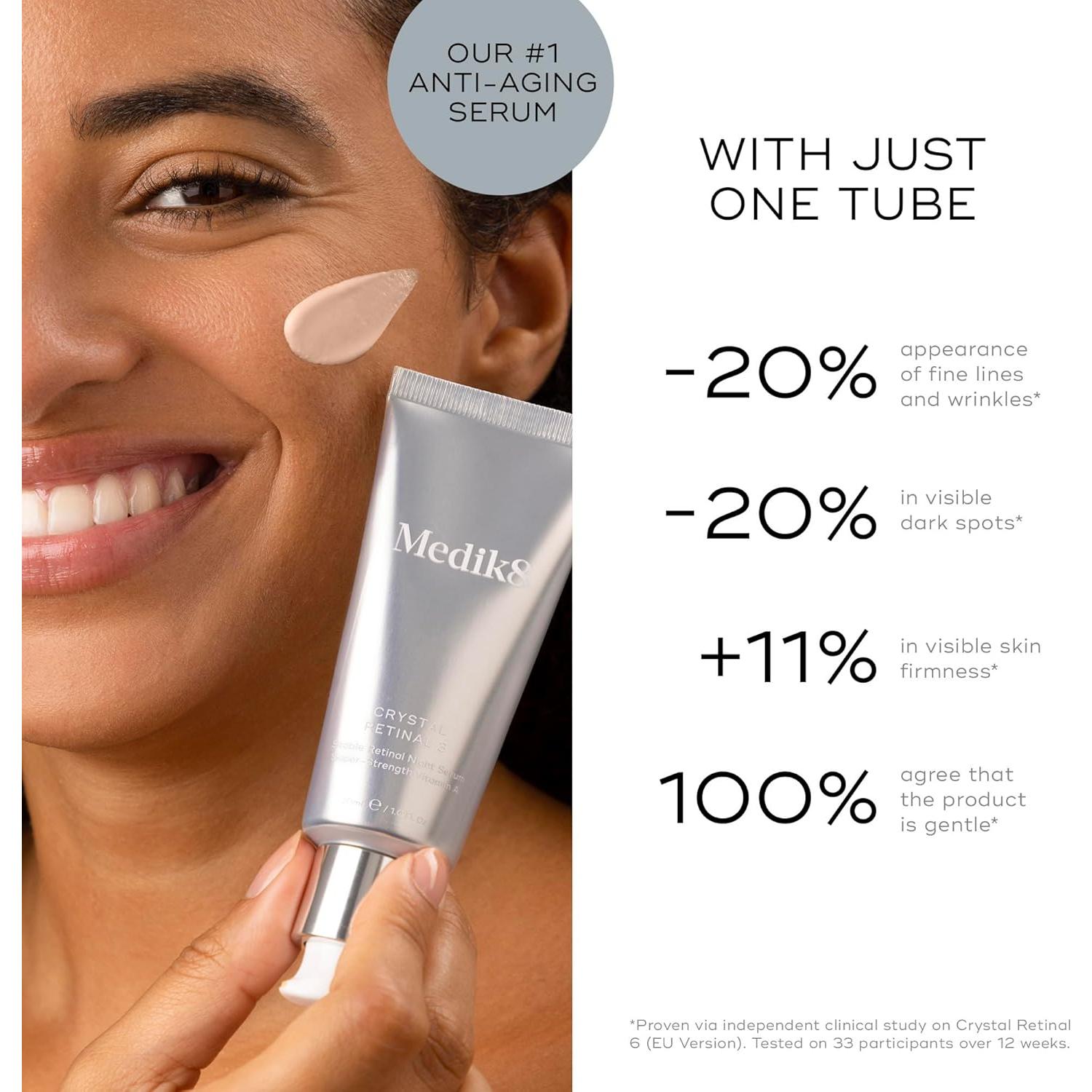 Suero Facial Medik8 Crystal Retinal 3 - 29.57 ml - Antienvejecimiento