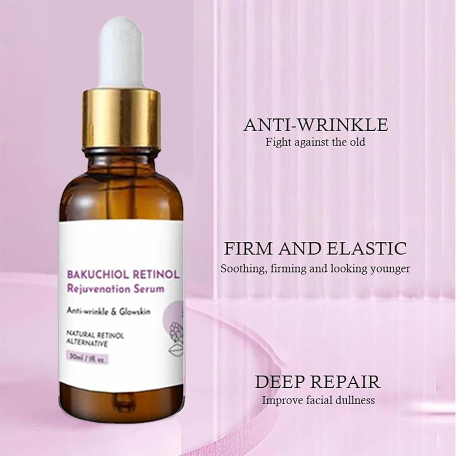 Suero de Rejuvenecimiento Bakuchiol Retinol 30ml x2 - MrCuvaryas