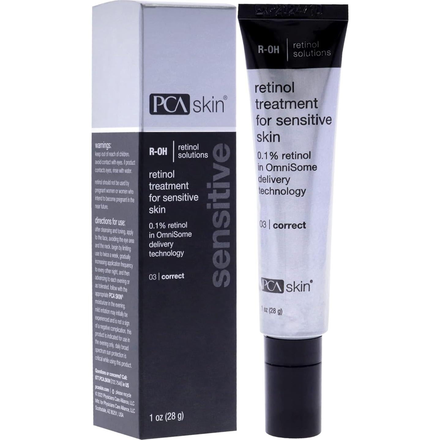 Suero Facial PCA SKIN Retinol para Piel Sensible 29.57 ml