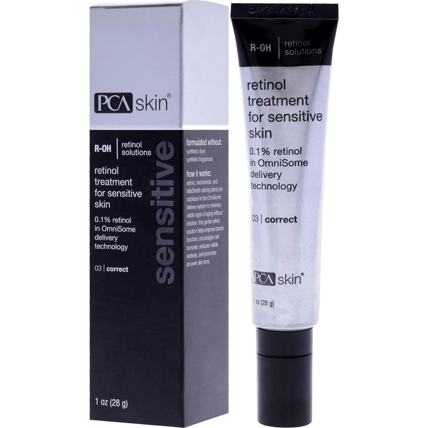 Suero Facial PCA SKIN Retinol para Piel Sensible 29.57 ml