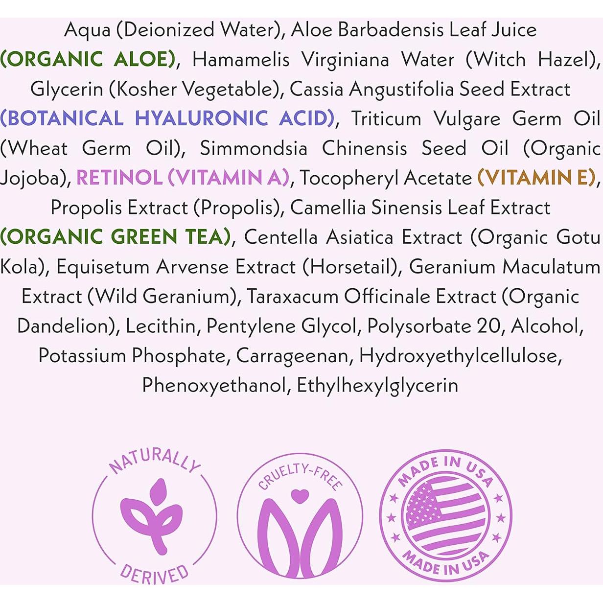 Suero de Retinol 2% Eve Hansen 60ml Antiarrugas y Poros