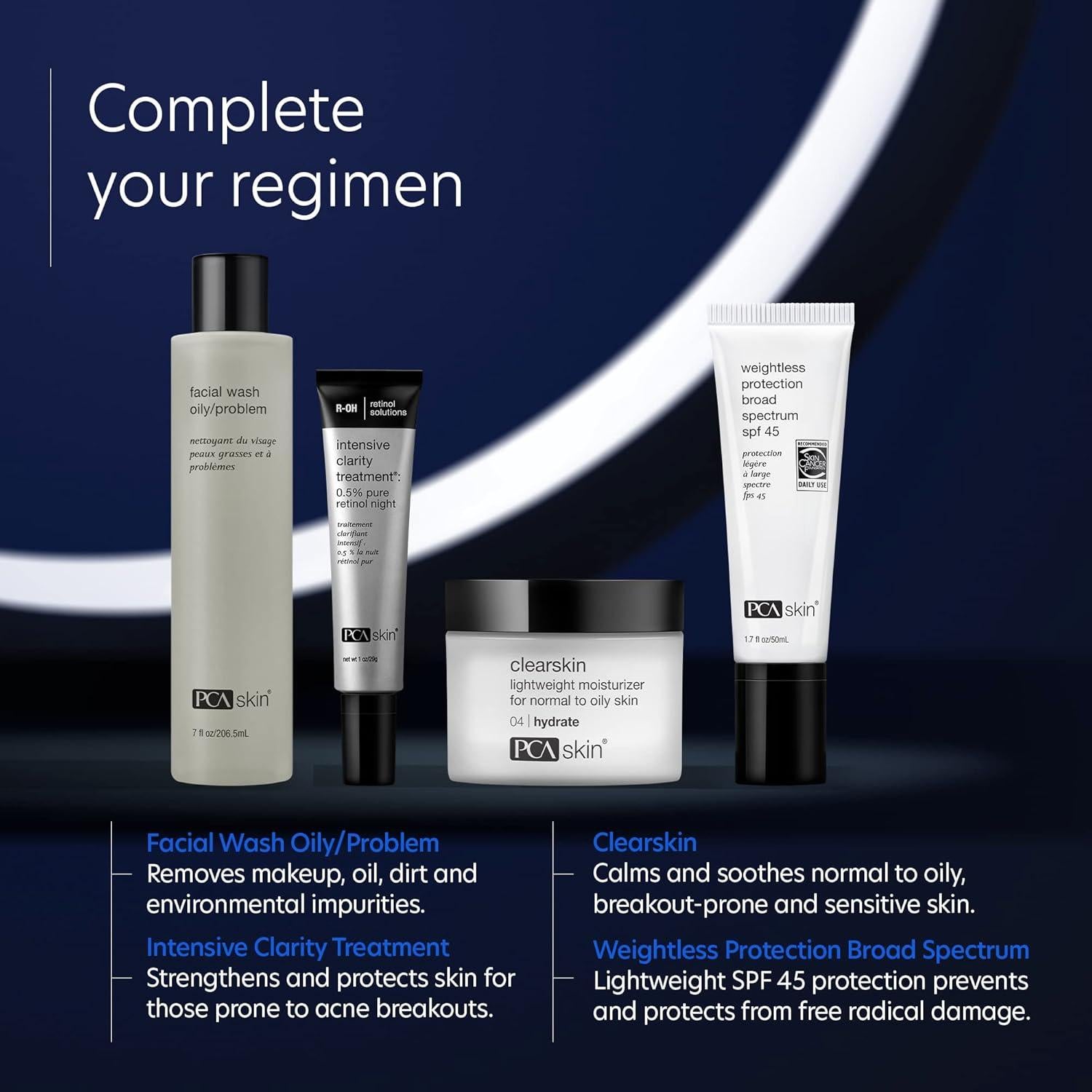 Suero Facial PCA SKIN 0.5% Retinol y 2% Ácido Salicílico 28.35g