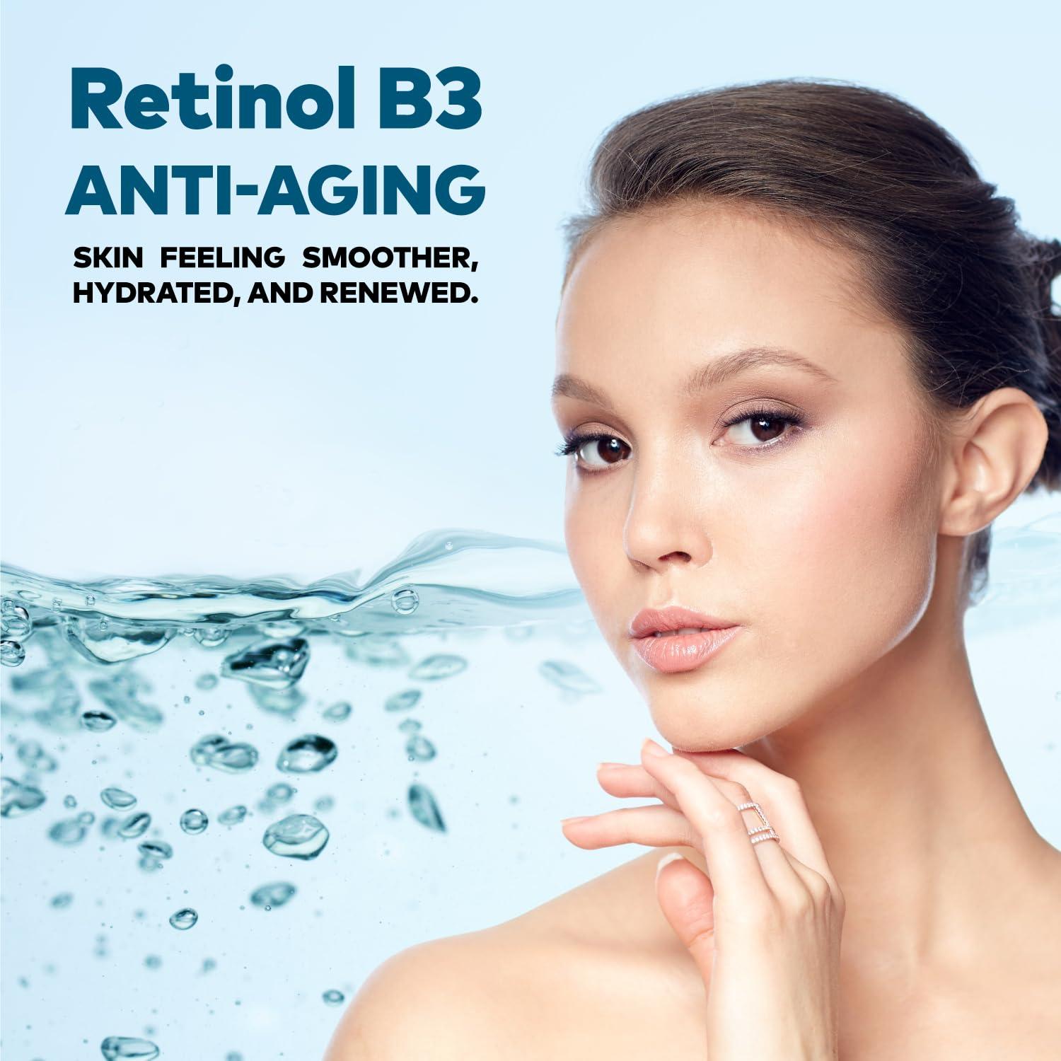 Suero Facial Anti-Envejecimiento Bio Treasure 50ml - Retinol B3, Ácido Hialurónico, Vitamina C