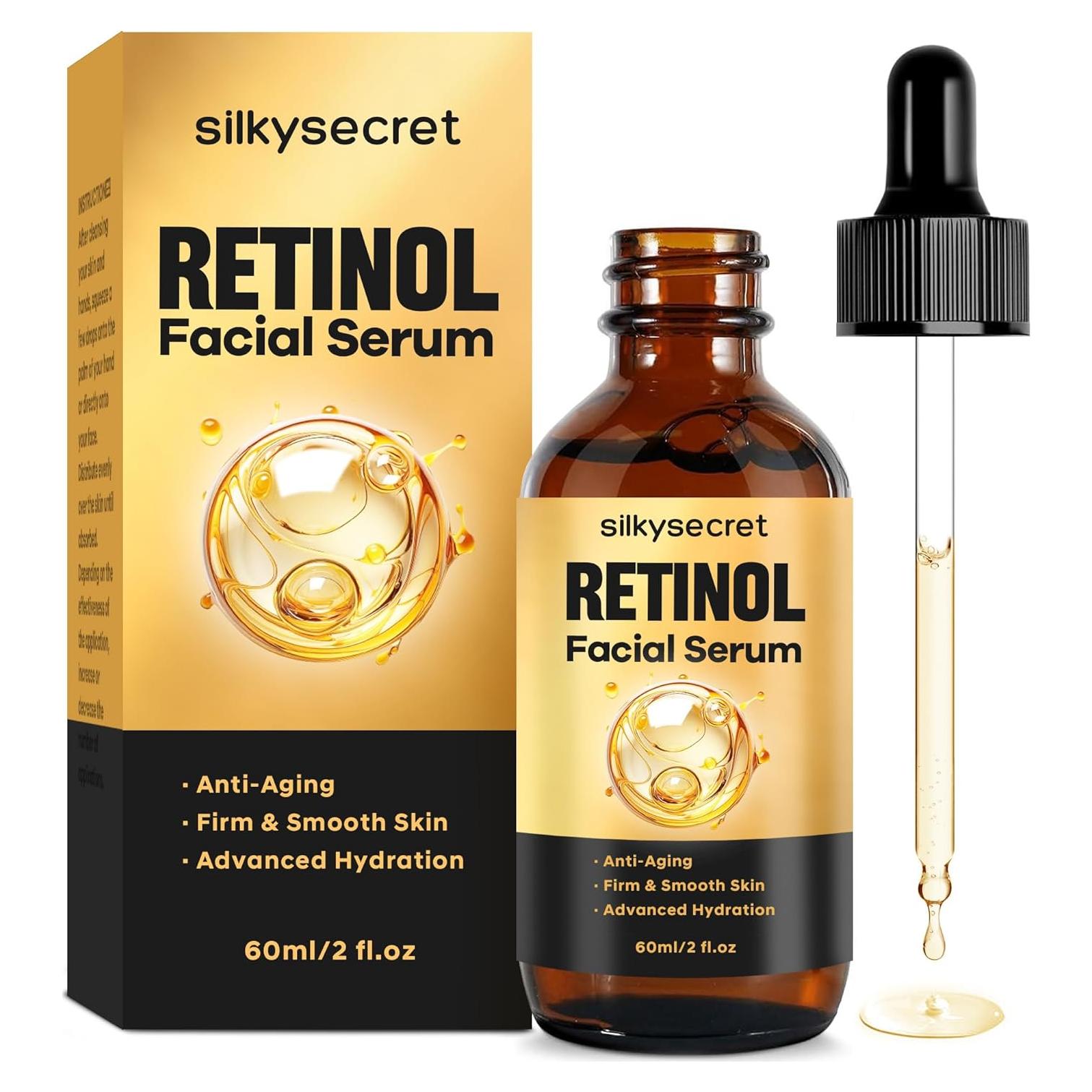 Suero Facial Antienvejecimiento SilkySecret 59ml 2% Retinol