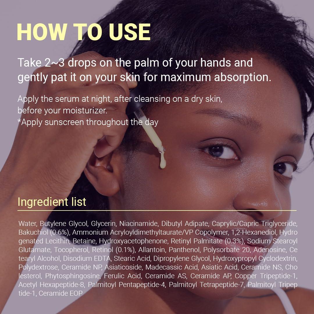 Suero ISNTREE Hyper Retinol EX 20ml | 5 Péptidos | 5 Ceramidas