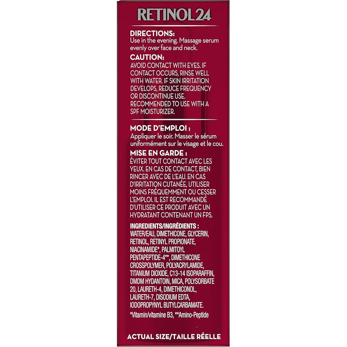Suero Nocturno Olay Retinol 24 MAX 39.74 ml Sin Fragancia