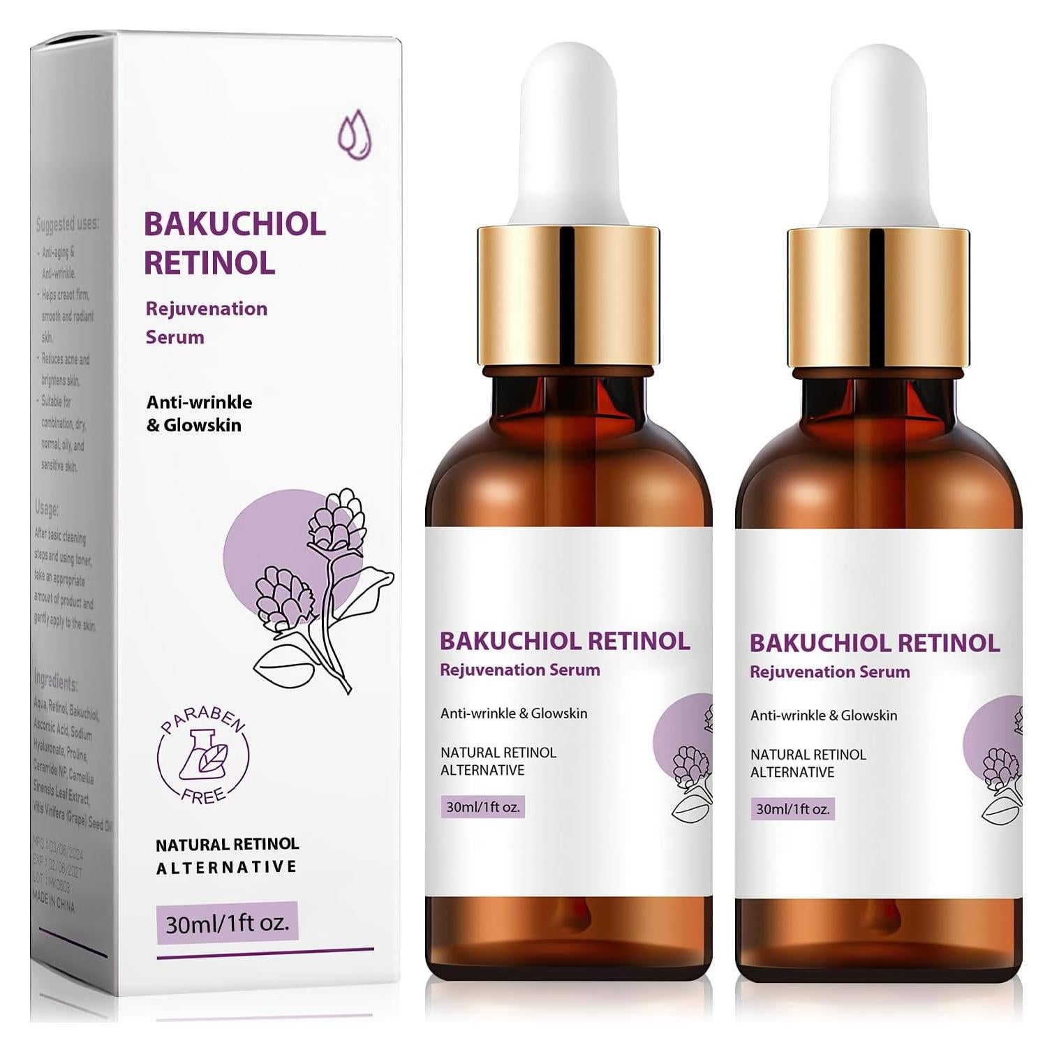 Suero Antienvejecimiento Bakuchiol Retinol Venature 100g