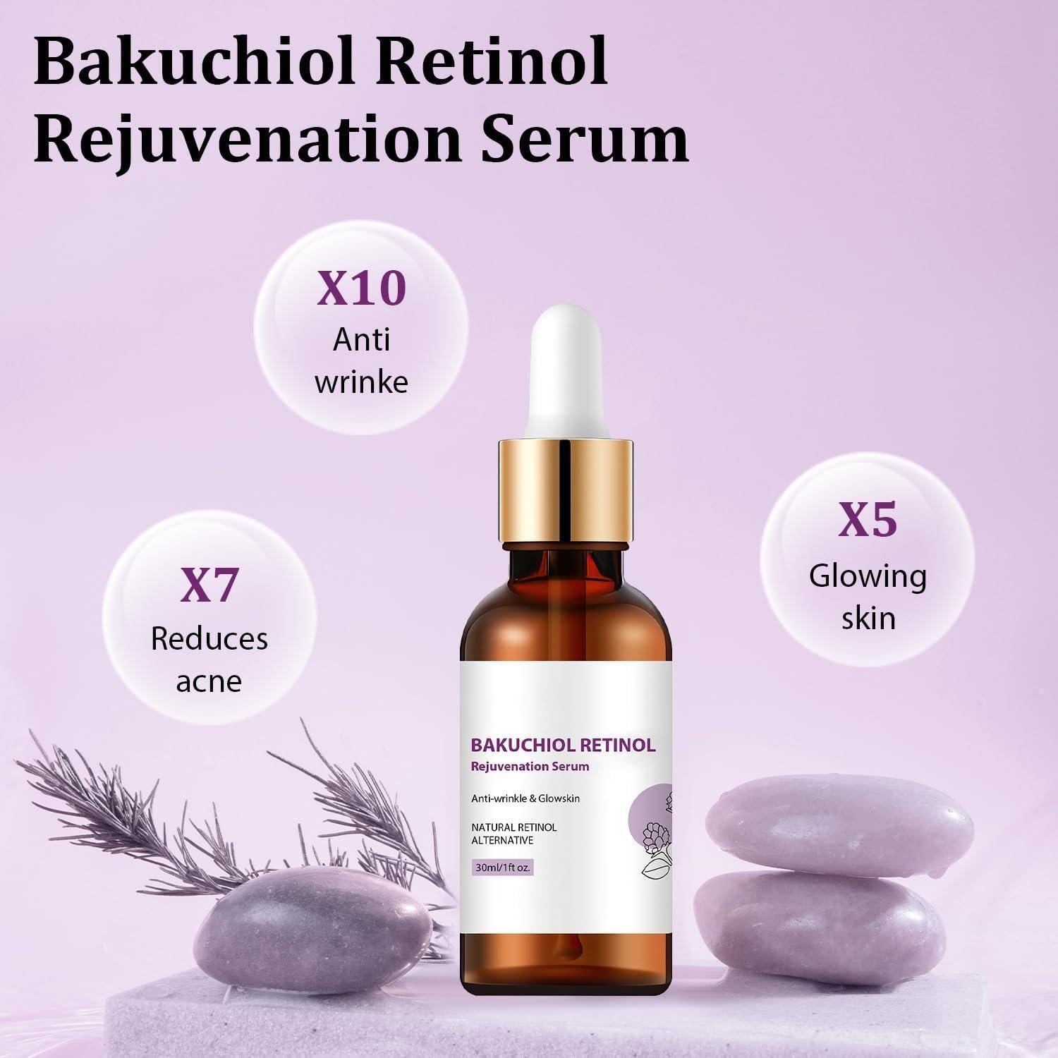 Suero Antienvejecimiento Bakuchiol Retinol Venature 100g