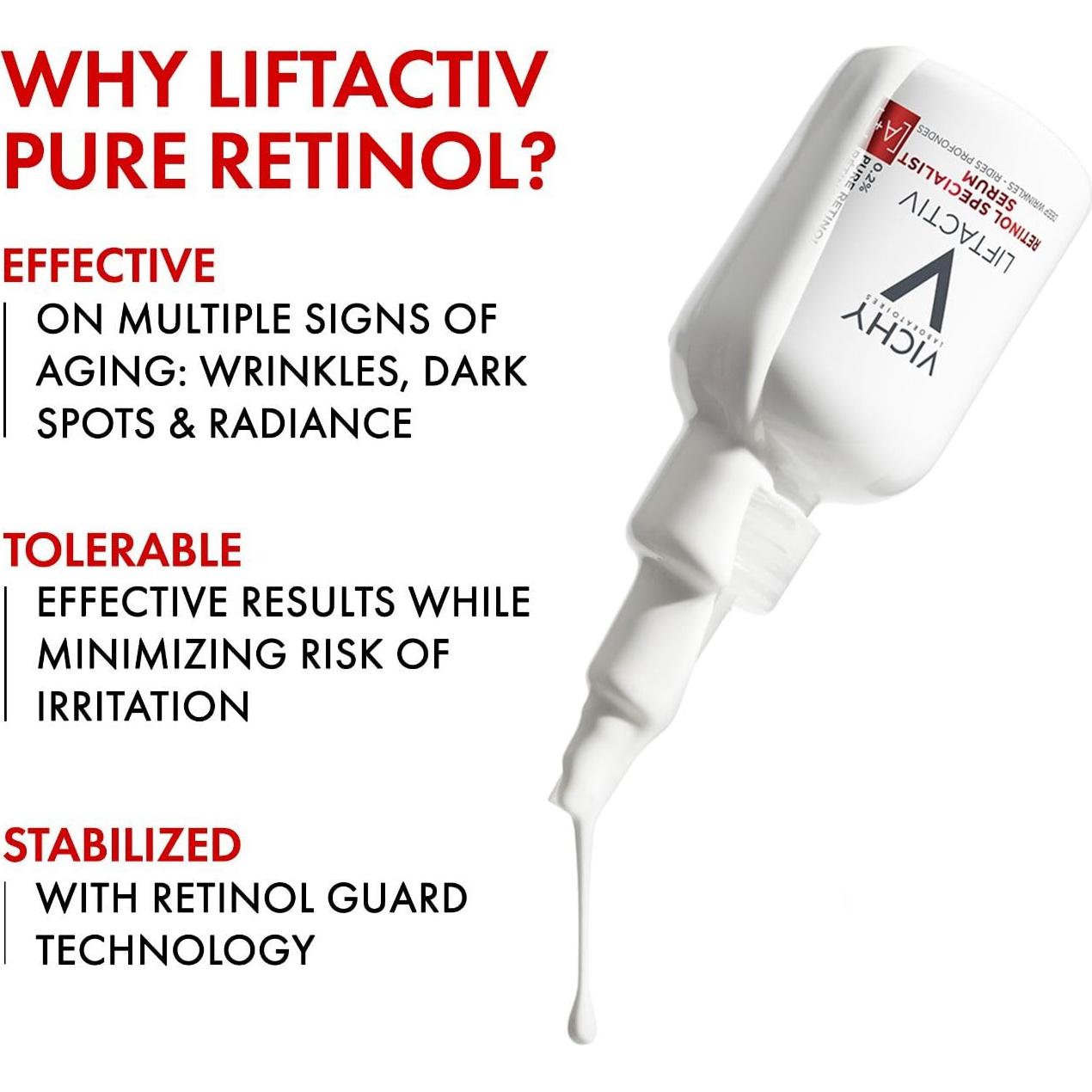 Suero Facial Antienvejecimiento Vichy LiftActiv 29.57 ml