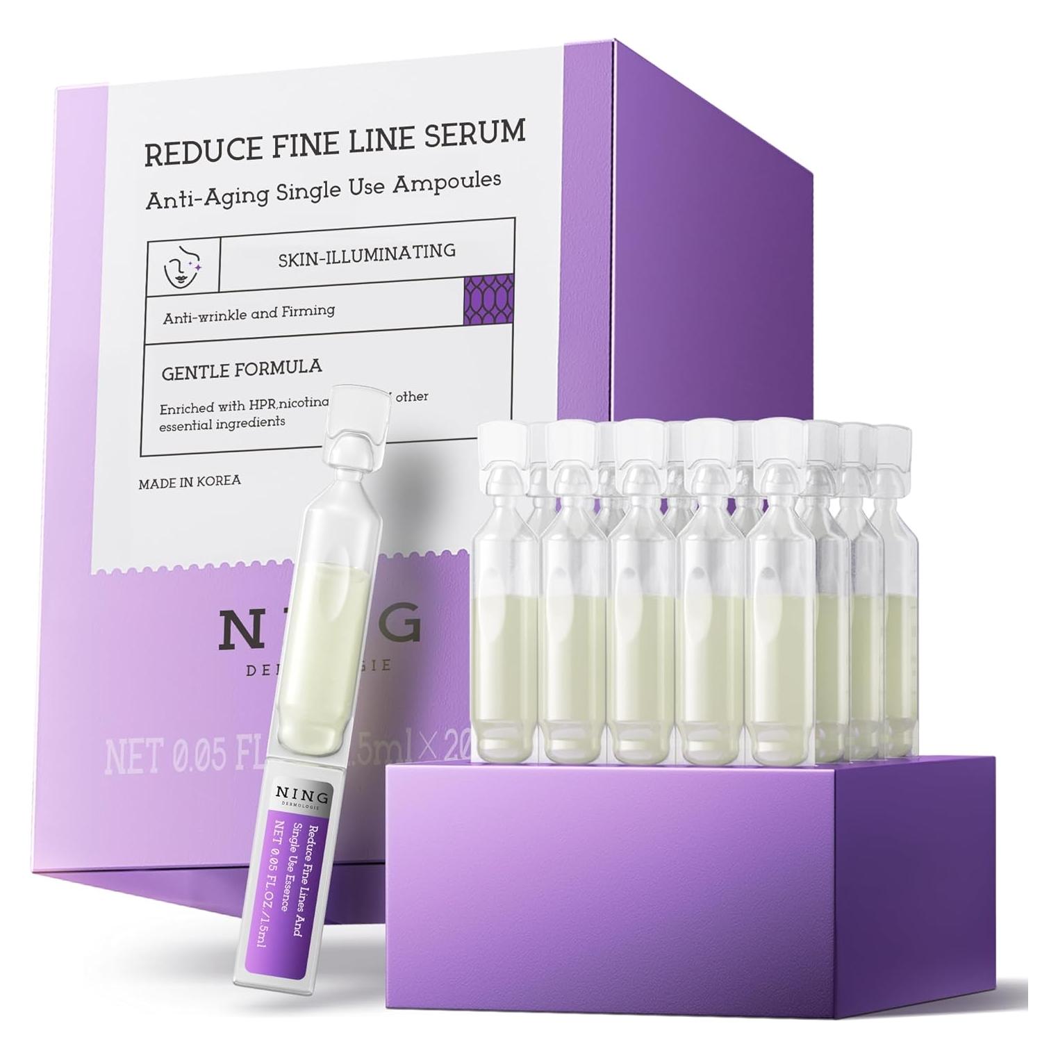 Suero Antienvejecimiento con Retinol y Péptidos 1.5ml x 20 - Cuidado de la Piel Coreano