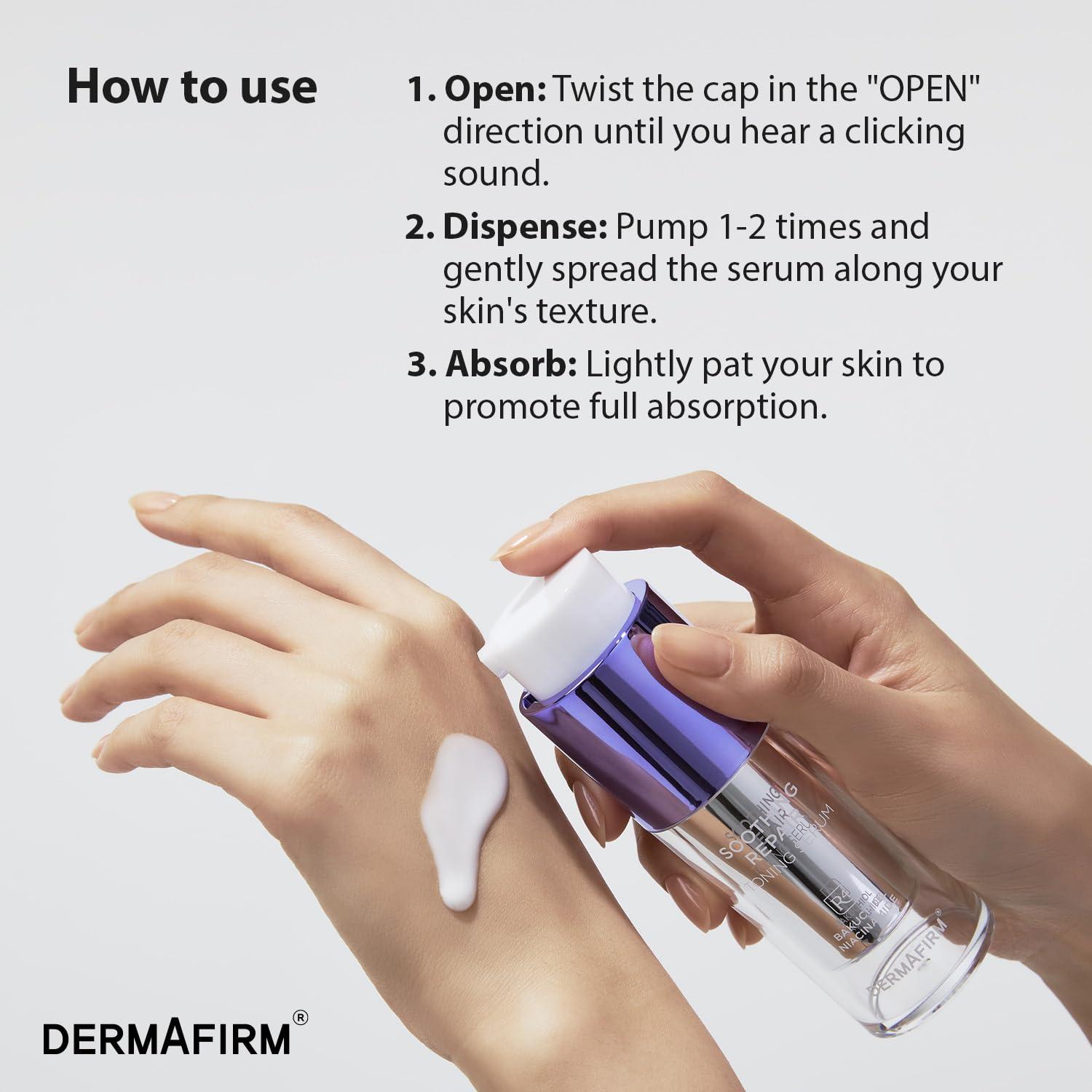 Suero Facial Reparador Suave R4 Dermafirm con Bakuchiol y Niacinamida