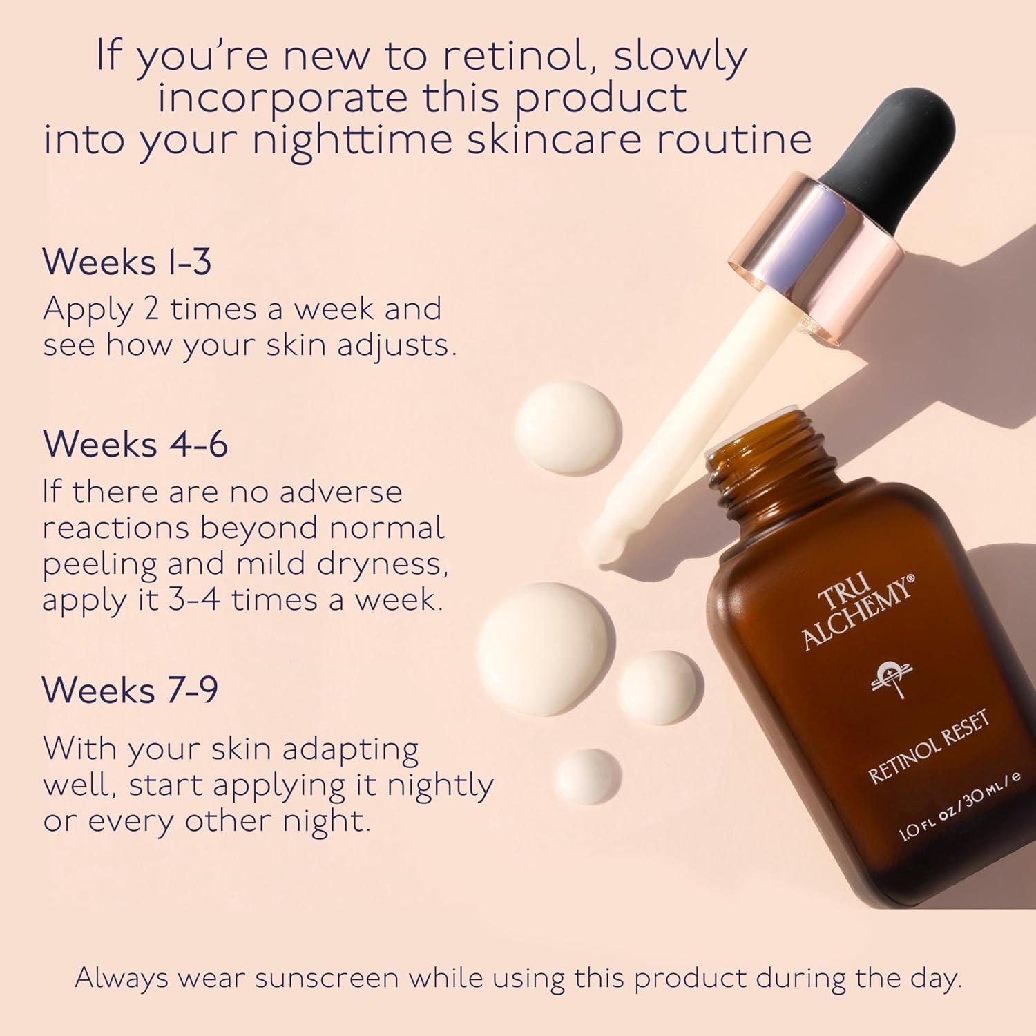 Suero Revitalizante de Retinol Tru Alchemy 29.57 ml