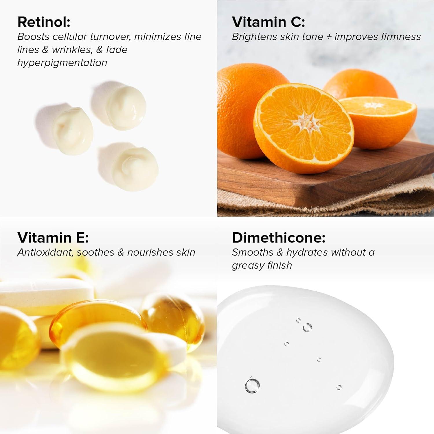 Suero Antienvejecimiento DRMTLGY Retinol 0.5% con Vitamina C y E