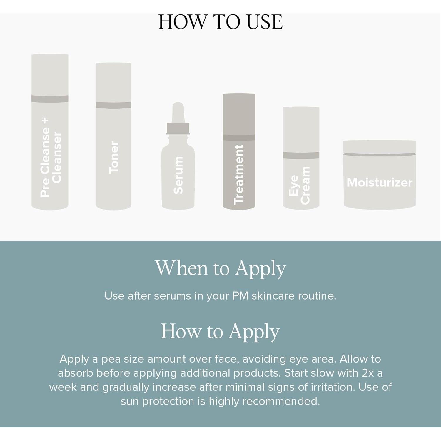 Suero Antienvejecimiento DRMTLGY Retinol 0.5% con Vitamina C y E
