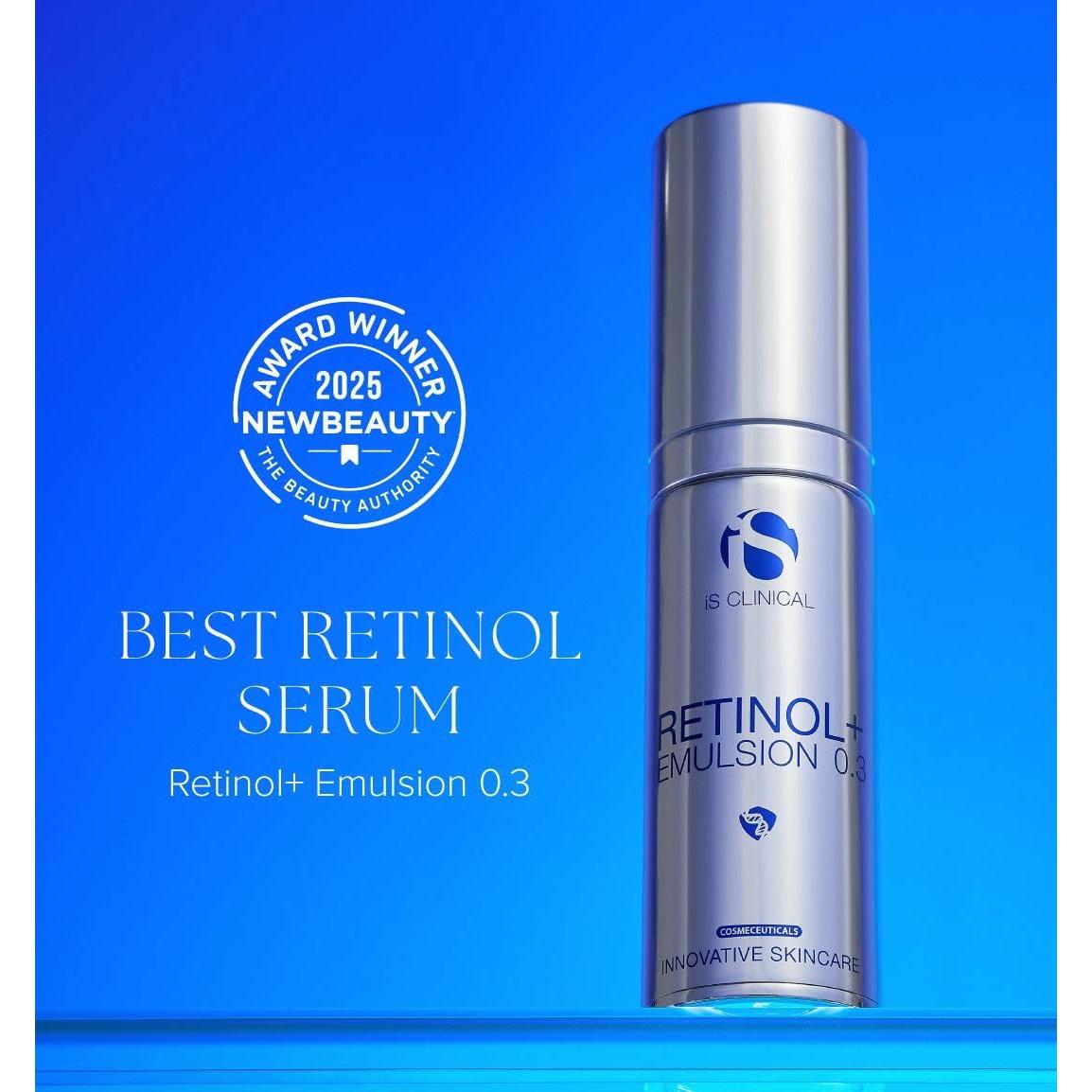 Emulsión Retinol+ 0.3 iS Clinical - Reduce arrugas y líneas finas