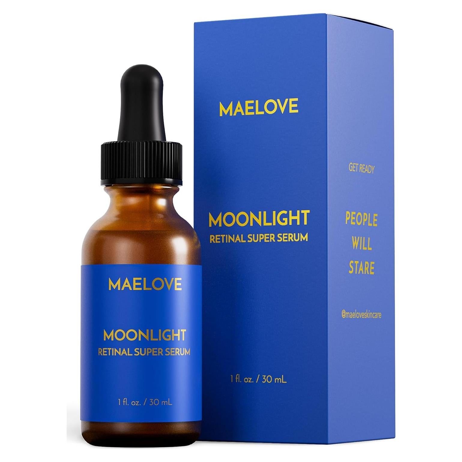 Suero Super Retinal MAELOVE 29.57 ml - Antiarrugas Vegano