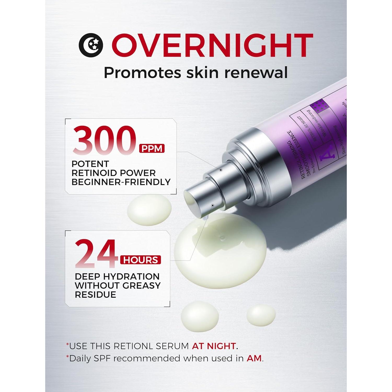 Suero de Retinol NING DERMOLOGIE 30ml - Antienvejecimiento y Péptidos