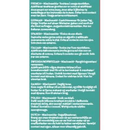 Tónico Facial Niacinamida Q+A 100ml - Calma y Refina Poros