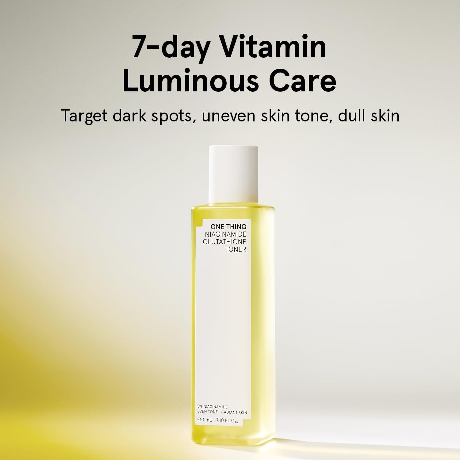 Tónico Facial Niacinamida y Glutatión One Thing 210 ml