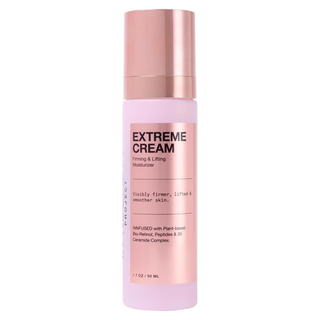 iNNBEAUTY PROJECT Extreme Cream Anti-Aging, Firming, & Lifting Refillable Moisturizer (1.7 oz / 50 mL).