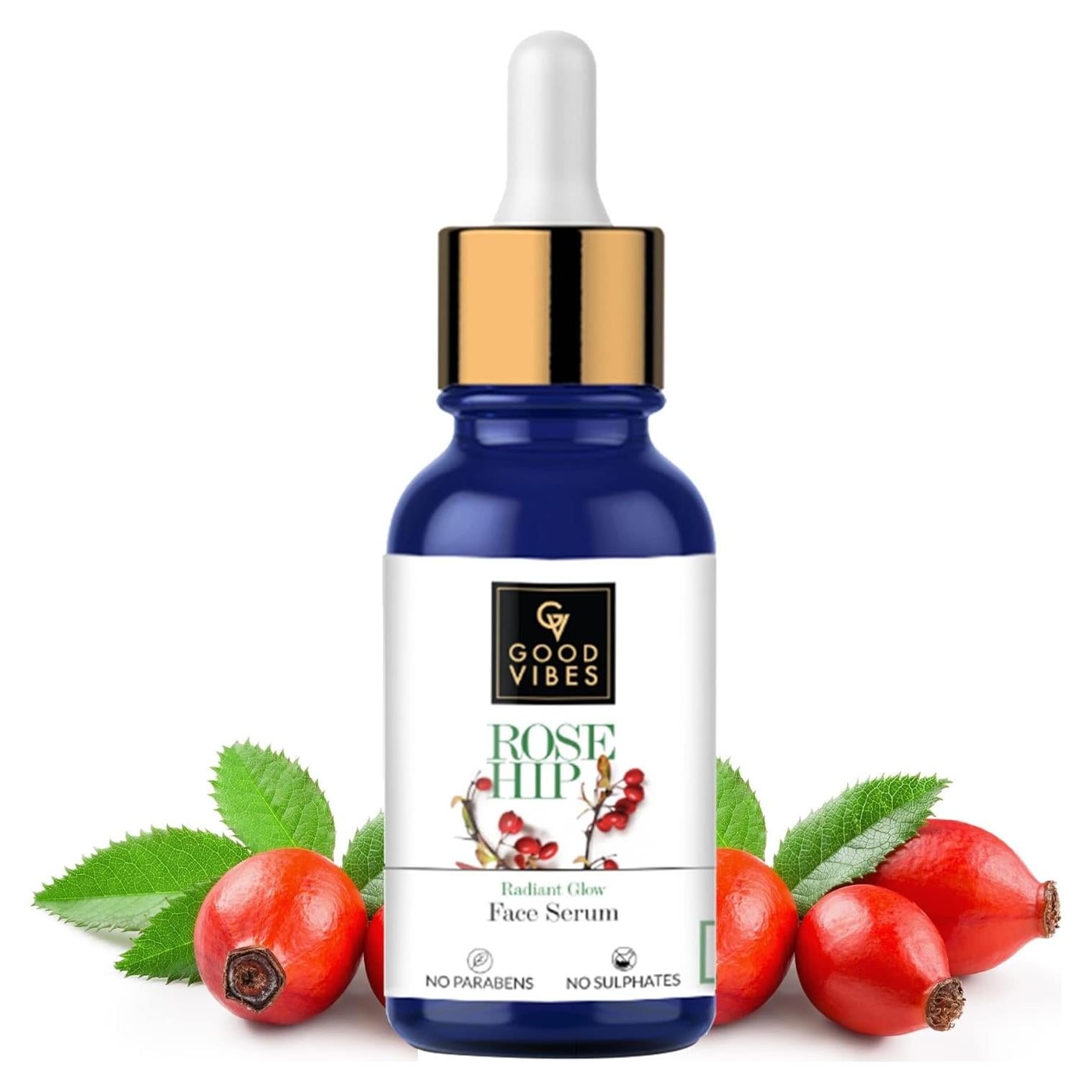 Sérum Facial Good Vibes Rosa Mosqueta 15ml Hidratante