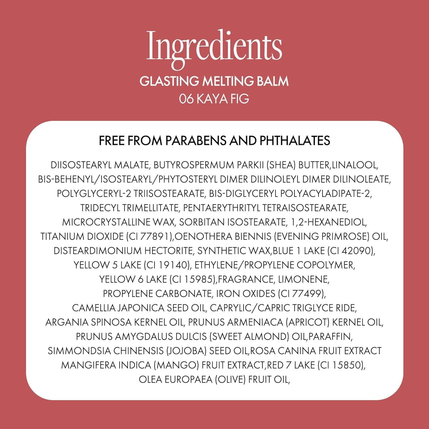 Bálsamo Labial Brillante K-Beauty 3.4g - Hidratante Vegano #06 Higo Kaya