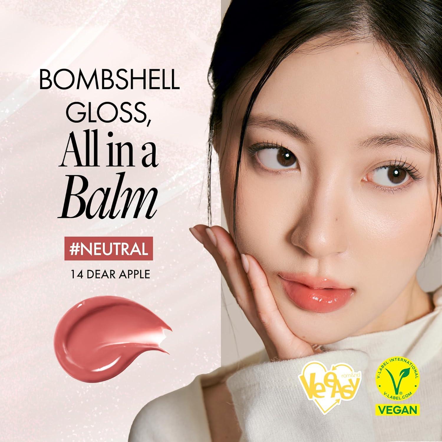 Bálsamo Labial Brillante K-Beauty 3.4g - Hidratante Vegano #14 Querido Manzana