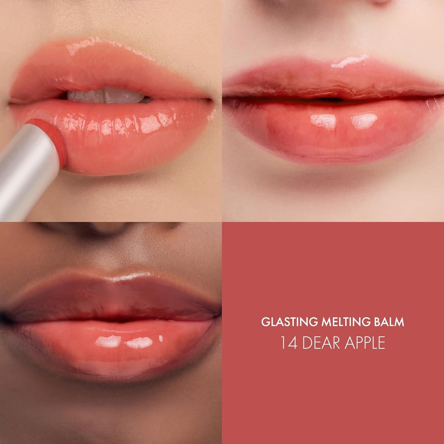 Bálsamo Labial Brillante K-Beauty 3.4g - Hidratante Vegano #14 Querido Manzana