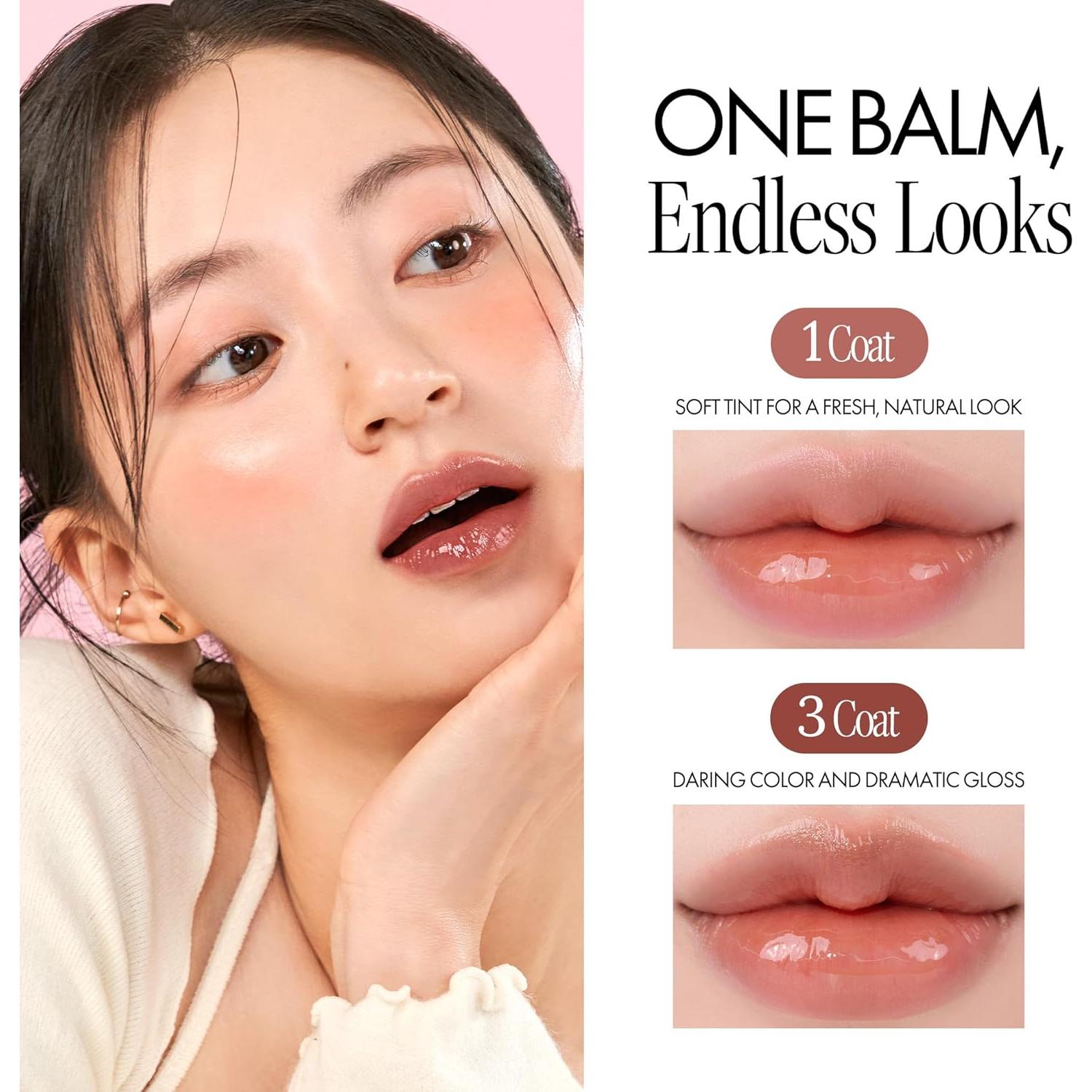 Bálsamo Labial Brillante K-Beauty 3.4g - Tinte Hidratante #05 Arena de Nougat