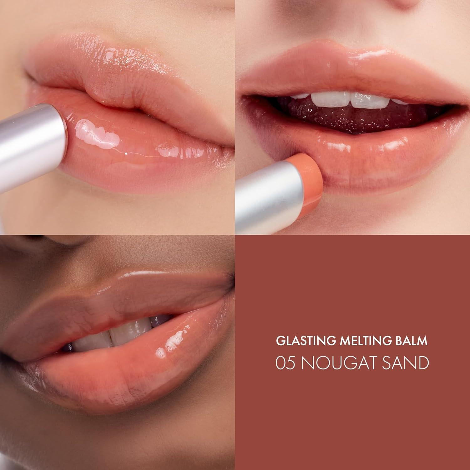 Bálsamo Labial Brillante K-Beauty 3.4g - Tinte Hidratante #05 Arena de Nougat