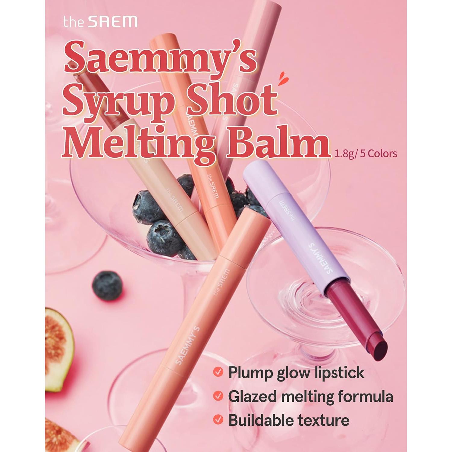 Brillo Labial Voluminizador The Saem Saemmy's 1.7g - Durazno