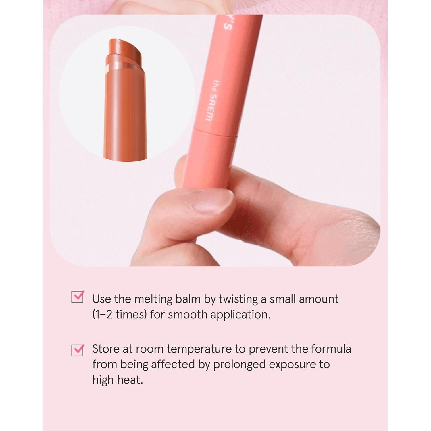 Brillo Labial Voluminizador The Saem Saemmy's 1.7g - Durazno