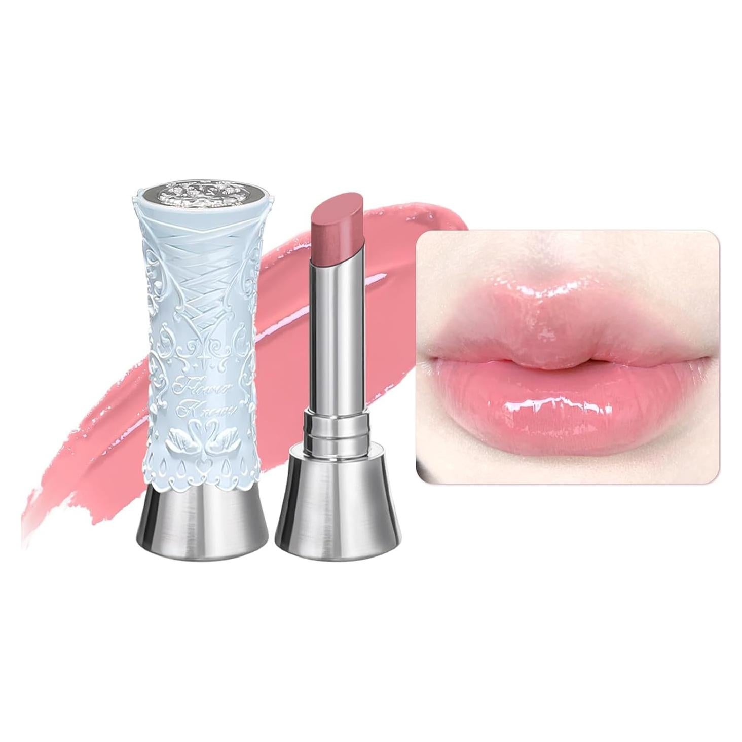 Brillo Labial Flower Knows B04 Luna Plateada 3.4g Hidratante