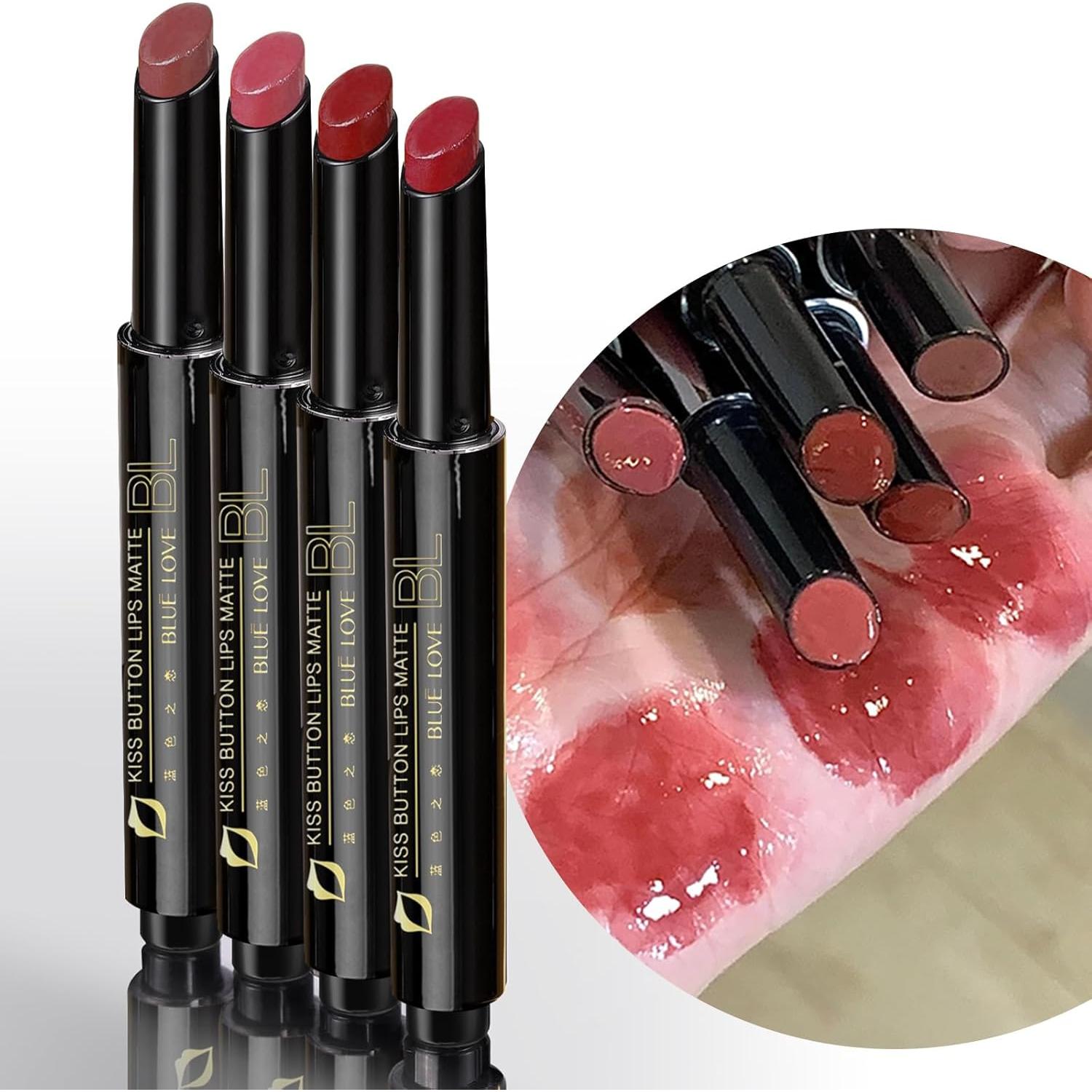 Set de Labiales Jelly Gloss Blue Love 2 Pzs Hidratante