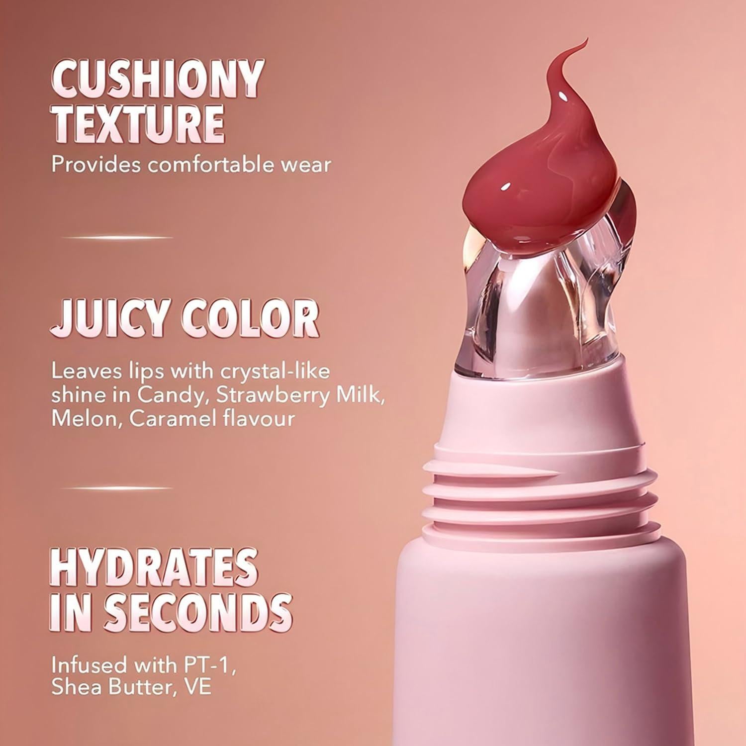 Juego de 4 Brillos Labiales Hidratantes Bekoeen 100g