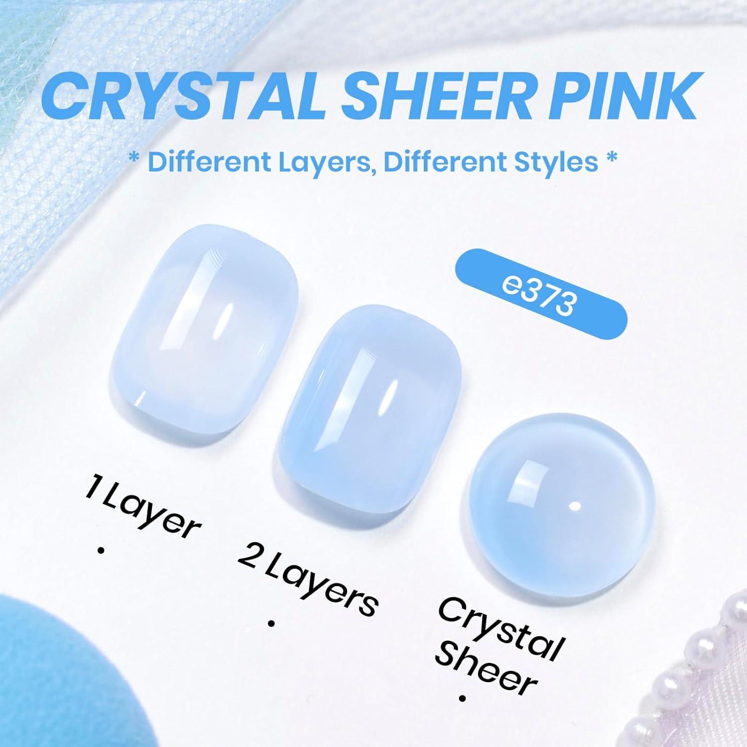 Esmalte de Uñas Gel Jelly Azul Beetles 15ml Leche de Arándano