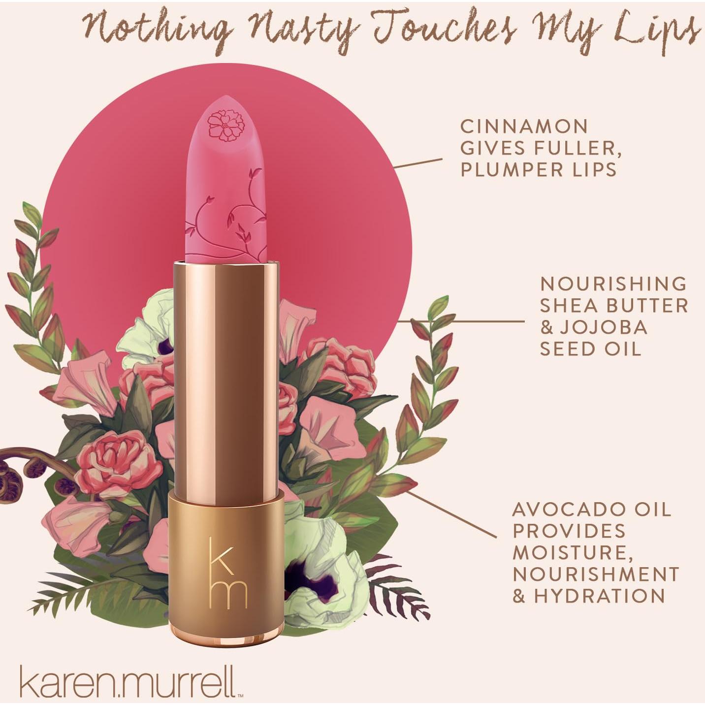 Barra de Labios Natural Karen Murrell 06 Mist de Clavel 21g