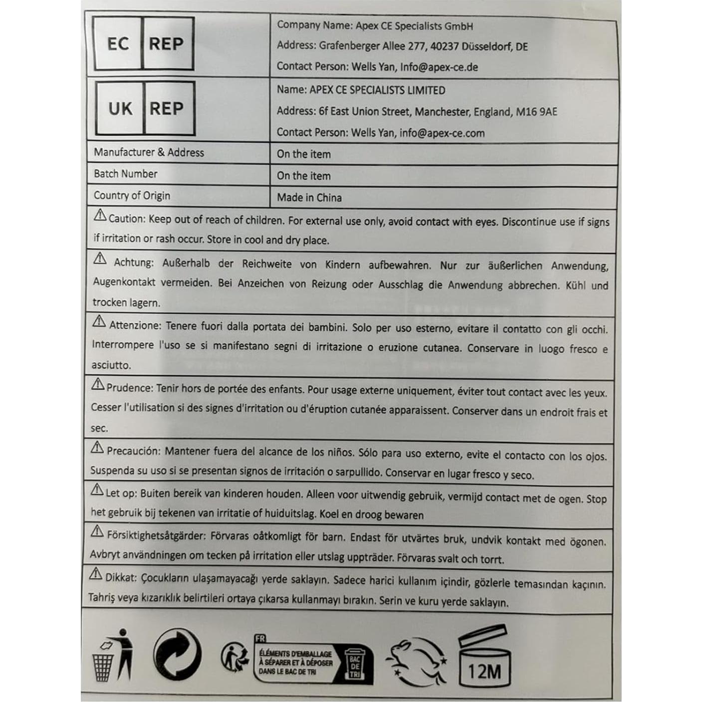 Tatuaje Labial Peel Off DENESTUP 30 ml - 3 Piezas Marrón