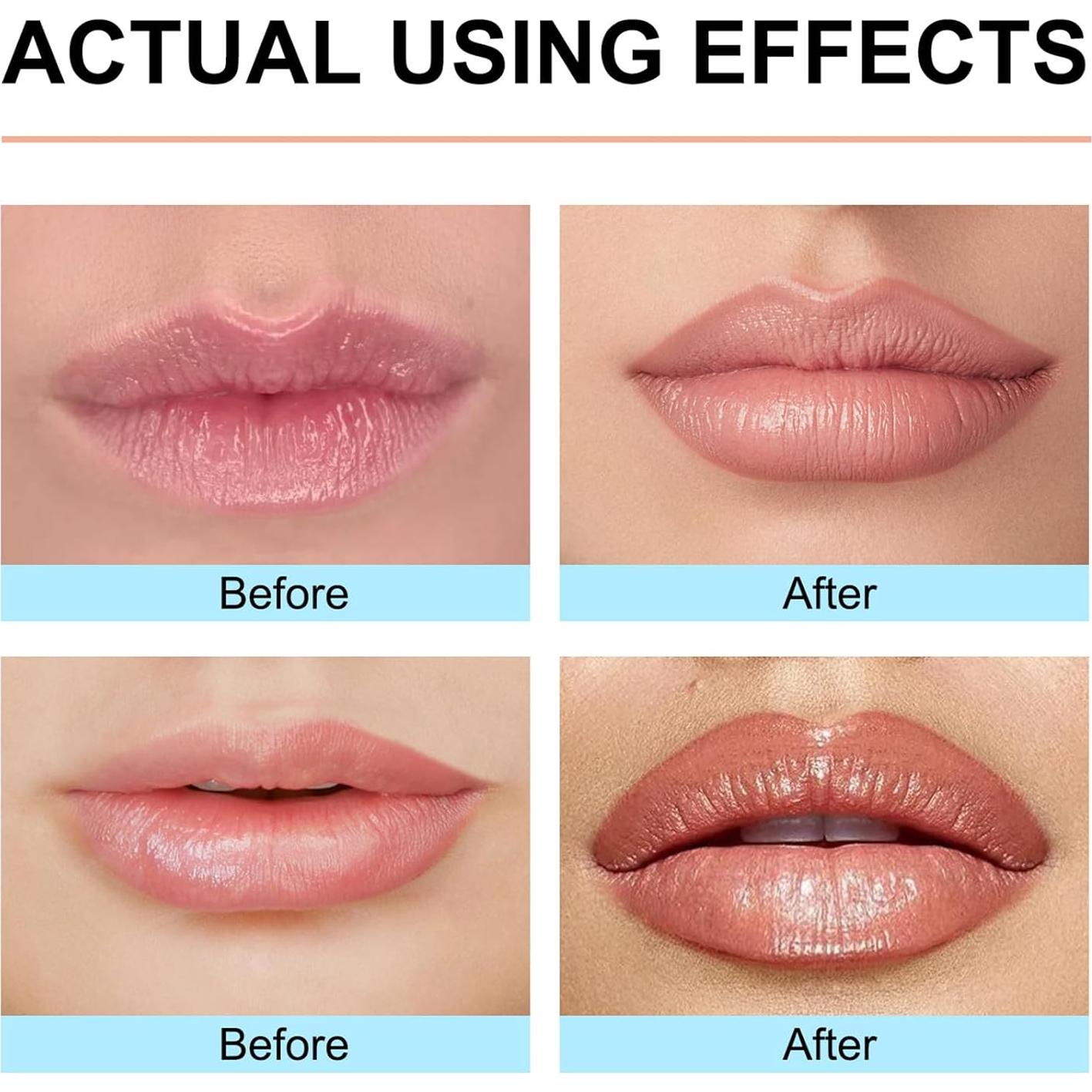 3 Piezas Lápiz Labial Tatuaje Mrettick Larga Duración 40g