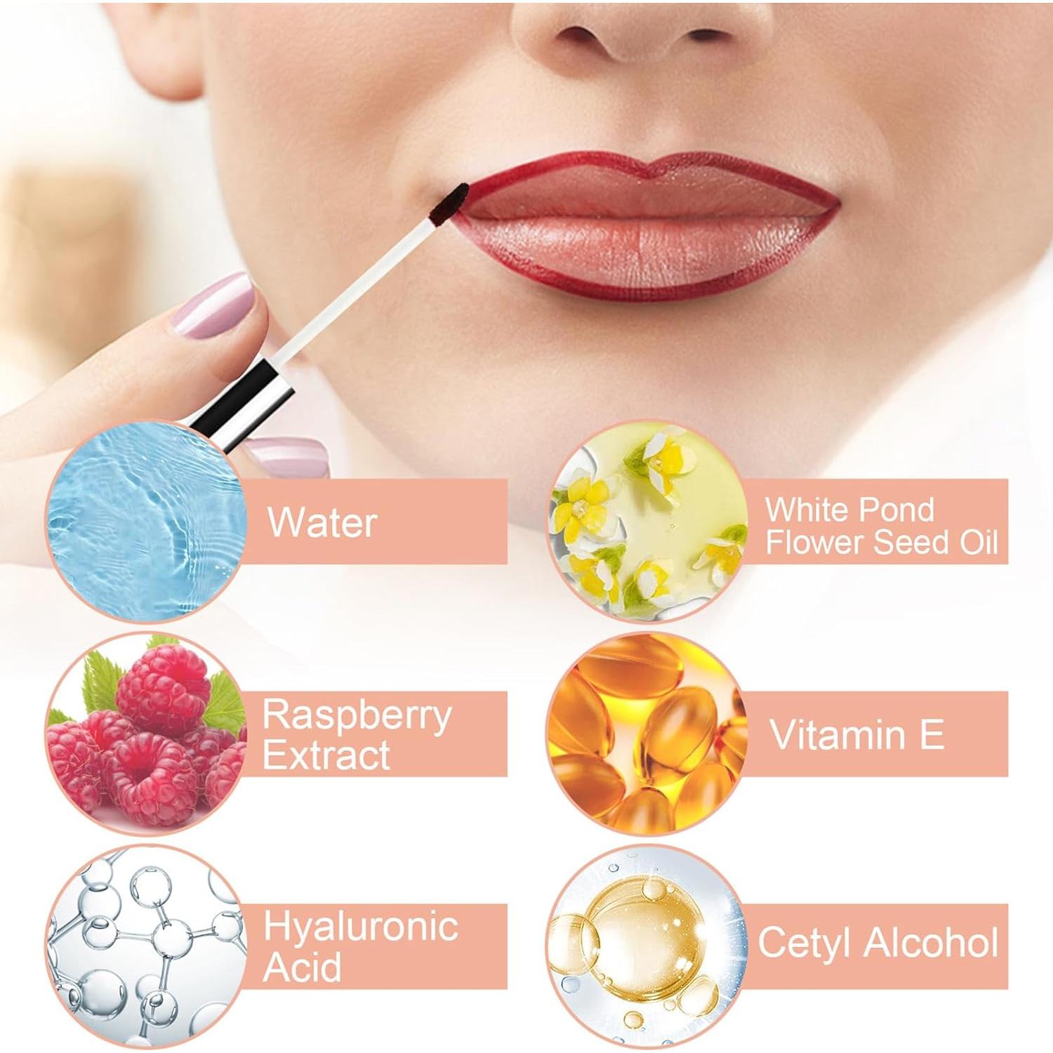 3 Piezas Lápiz Labial Tatuaje Mrettick Larga Duración 40g