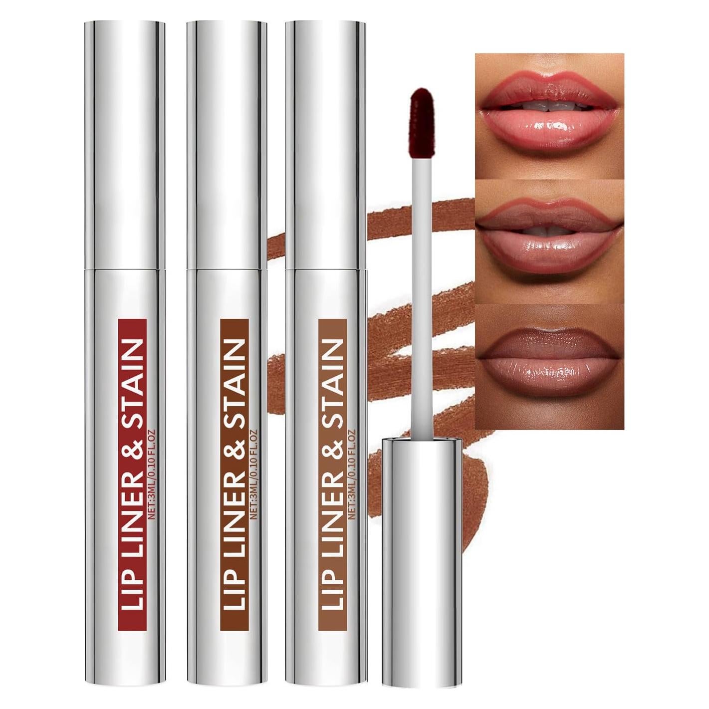 3 Piezas Lápiz Labial Mate Skynest - Tinte Labial Impermeable