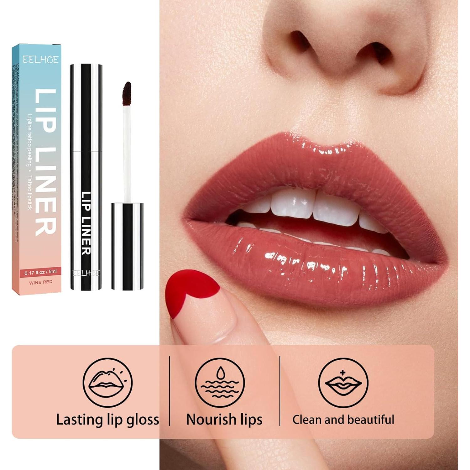 Juego de 3 Lápices de Labios Peel-Off RC - Hidratantes y Duraderos