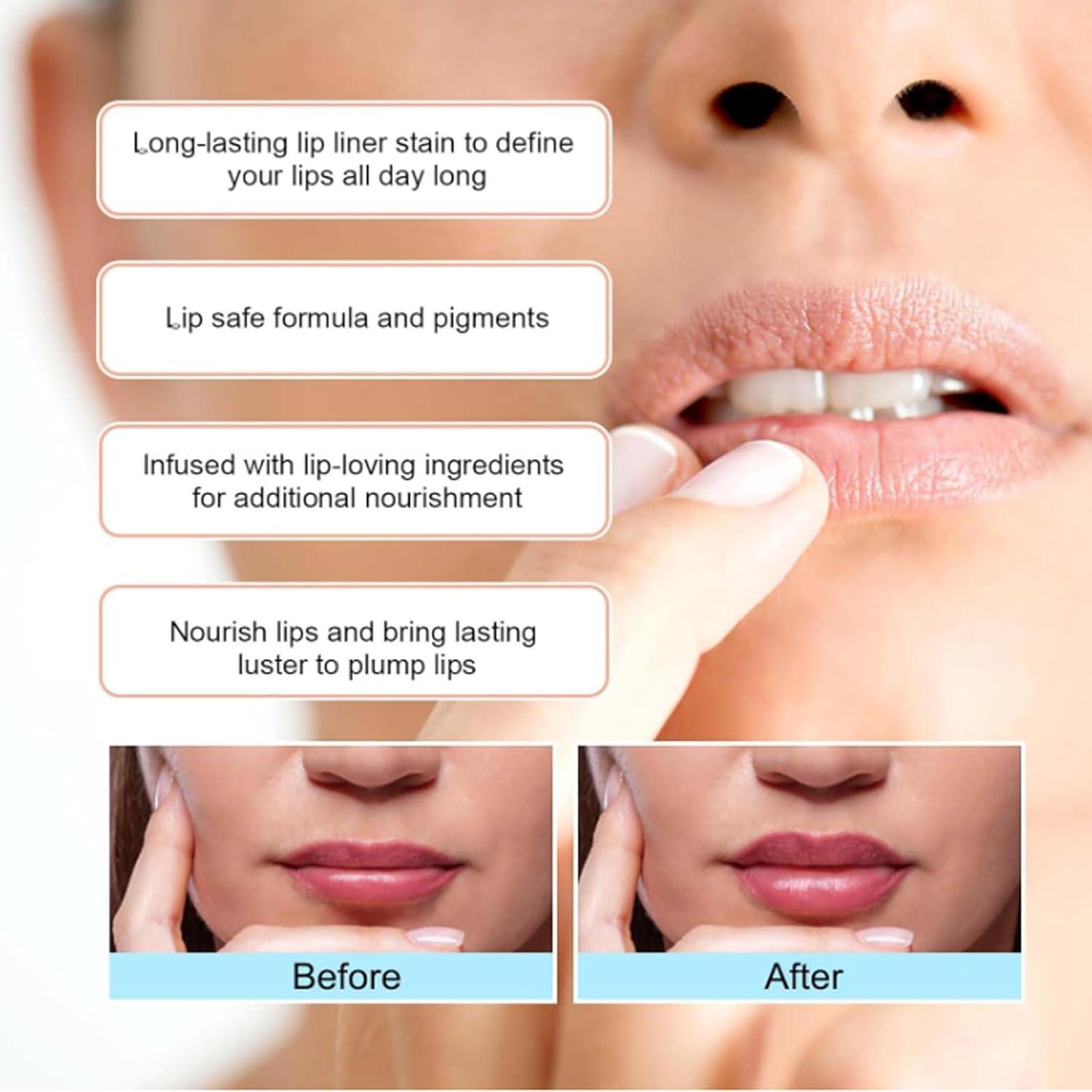 Tinte de Labios Peel Off Riroenst 3 Pcs Acabado Mate 49.6g