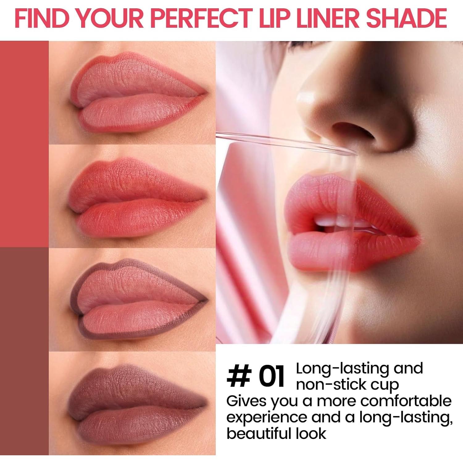 Tinte de Labios Peel Off HOSAILY Doble Cara Impermeable Nude